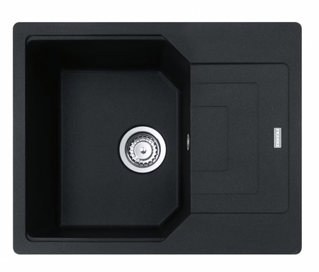 Franke zlewozmywak jednokomorowy wbudowywany Fragranite Urban UBG 611-62, onyx 114.0687.263
