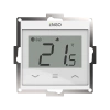 Engo internetowy, podtynkowy regulator temperatury do ramki, biały E55-W
