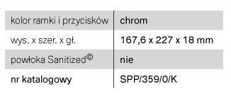 KK-POL przycisk chrom M03 SPP/359/0/K