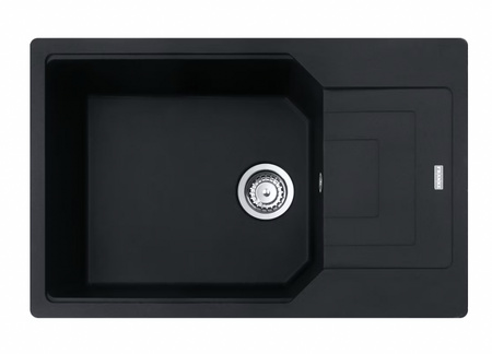 Franke zlewozmywak jednokomorowy wbudowywany Fragranite Urban UBG 611-78 XL, czarny mat 114.0687.282