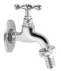 Diamond zawór wypływowy ze złączką do węża 1/2", chrom ART.205-1/2.CH