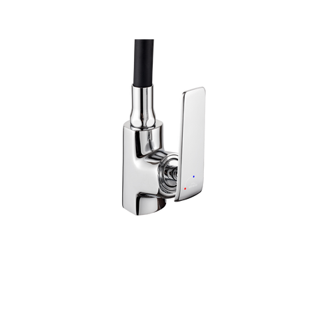 Invena bateria kuchenna z systemem Eco Start Ligaria, chrom/czarny BZ-39-008-L