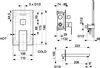 KFA bateria wannowa podtynkowa z zestawem Logon, czarny 5139-401-81
