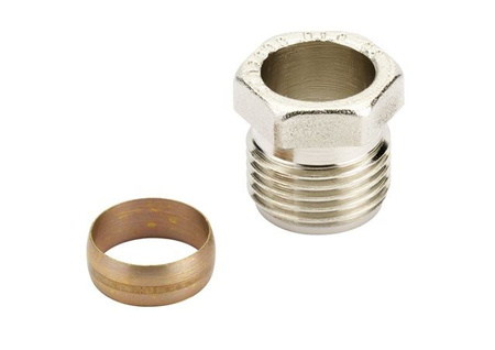 Danfoss złączka zaciskowa GZ 1/2 - rura 15 miedź 013G4115