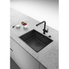 Franke ukryty przelew Color Line, czarny mat 112.0657.273