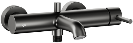 KFA bateria wannowa pozioma Moza, gun metal grey PVD 5034-020-61