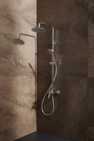 KFA zestaw prysznicowy z deszczownią i baterią natryskową MORRIS chrom 5246-910-00