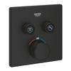 Grohe bateria termostatyczna do obsługi dwóch wyjść Grohtherm SmartControl czarny 102166KF00