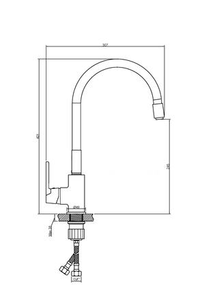 Invena bateria kuchenna Joga Plus, biały BZ-32-P02