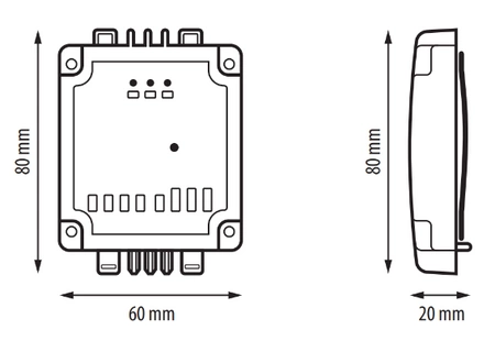 Salus moduł sterowania pompą PL06