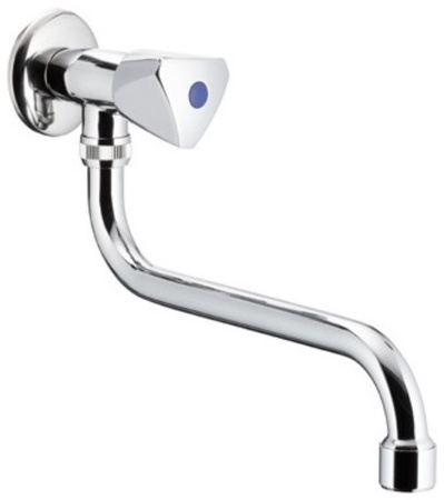 KFA zawór wypływowy zlewozmywakowy ścienny z wylotem L=200 mm 220-620-00