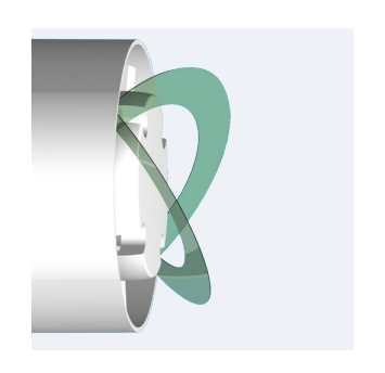 Venture wentylator łazienkowy Silent 200 CZ DESIGN - 3C 230V, 50HZ 40021255