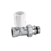 Caleffi prosty grzejnikowy zawór termostatyczny z pokrętłem, 3/4" bez uszczelki 402500
