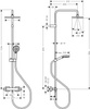 Hansgrohe zestaw prysznicowy Vernis Shape 230 1jet 26286670