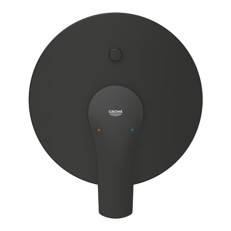 Grohe jednouchwytowa bateria wannowa Eurosmart czarny mat 194502433