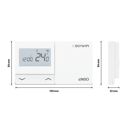 Engo internetowy, bezprzewodowy regulator temperatury, Wi-Fi E901WIFI