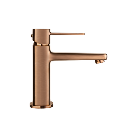 Invena bateria umywalkowa Glamour, miedź BU-02-014-V