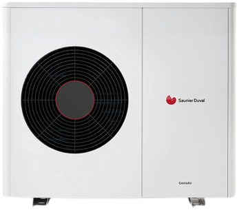 Saunier Duval pakiet OZE: pompa ciepła GeniaAir MONO HA 7-6 O + centrala grzewcza FEW 200/6 + regulator SRC 720 550010044299