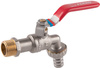 Ferro zawór kulowy czerpalny 3/8" z metalową złączką F-COMFORT KCN10