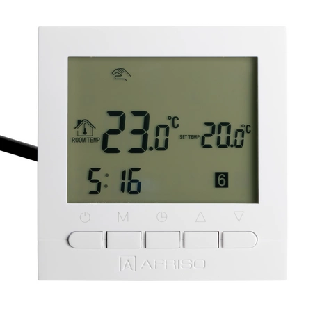 Afriso programowalny termostat pokojowy RT 10 D-230 86062