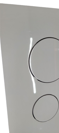 WYPRZEDAŻ: Tece przycisk spłukujący do WC TECEloop z tworzywa, biały 9240920