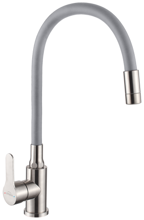 Invena bateria kuchenna Ksanti Inox, inox/szary BZ-37-I05-L