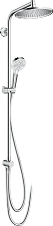 Hansgrohe komplet prysznicowy Crometta S 240 1jet Reno, EcoSmart 9 l/min, chrom 27270000