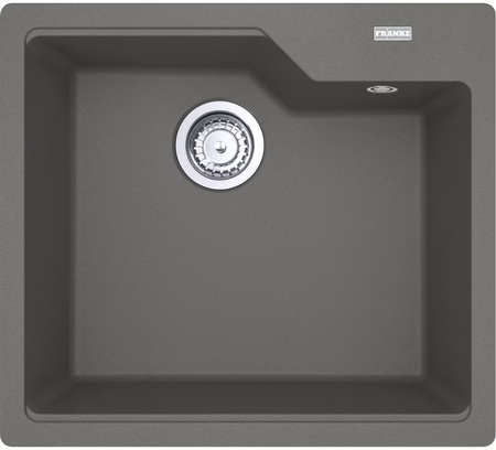 Franke zlewozmywak jednokomorowy wbudowywany Urban UBG 610-50 GSC Fragranite, kamienny szary 114.0687.259