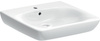 Geberit umywalka Selnova Comfort bez barier, z przelewem, z otworem na baterię 501.461.00.7
