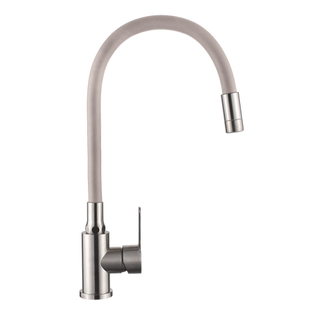 Invena bateria kuchenna Ksanti Inox, inox/beżowy BZ-37-I03-L