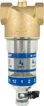 Afriso filtr do wody AWF 130, płukanie wsteczne, GW G1" 4213000
