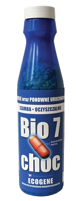 Graf preparat BIO-7 CHOC pierwsze uruchamianie BIO7-22986