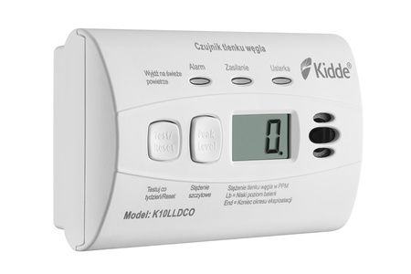 Kidde czujnik czadu z wyświetlaczem K10LLDCO