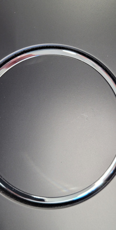 WYPRZEDAŻ: KK-POL płytka przycisków M11v1 czarna/czarne SPP/146/0/K