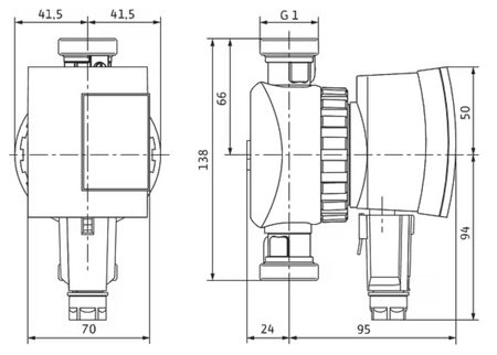 Wilo pompa cyrkulacyjna Star-Z NOVA 1.0 A 4272901