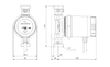 Grundfos pompa COMFORT 20-14 BXA PM. 97916749