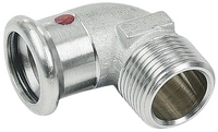 Sanha kolano 90°, PxGZ 15x1/2 SANHA-Therm 124092G1512