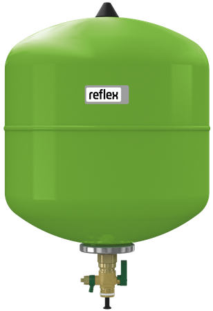 Reflex naczynie wzbiorcze Refix DD 18 (c.w.u.) 10 bar 70°C zielone 7308300