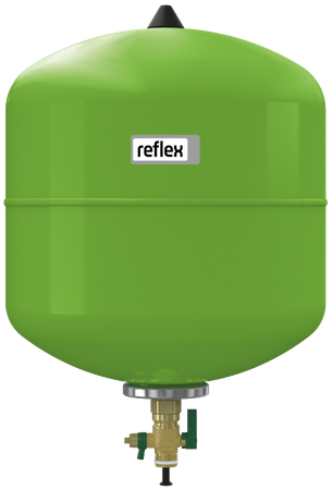 Reflex naczynie wzbiorcze Refix DD 12 (c.w.u.) 10 bar 70°C zielone 7308200