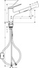 Hansgrohe bateria kuchenna stojąca 150 2jet Zesis M33, chrom 74800000
