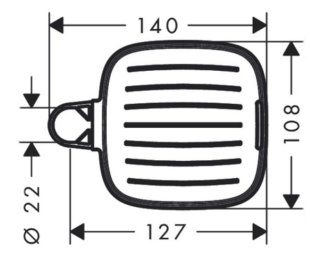 Hansgrohe mydelniczka Casetta E 26519000