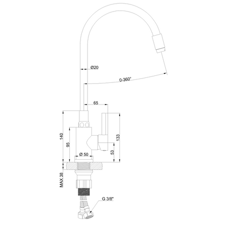 Invena bateria kuchenna Silva, inox/czarny BZ-86-043-L