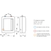 Kospel elektryczny przepływowy podgrzewacz wody EPO2-6 Amicus - 6kW/230V lub 400V2N EPO2-6.2AMICUS.PL