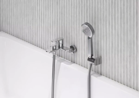 Ferro bateria wannowa naścienna TALASSA, chrom BAL1