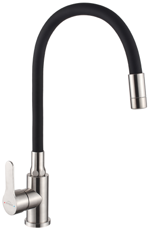 Invena bateria kuchenna Ksanti Inox, inox/czarny BZ-37-I43-L