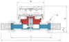 Bmeters wodomierz antymagnetyczny GSD8-I zimna woda, 1/2" AF Q3-1,6 m3/h, Tmax:50°C,L=110mm, MID R100/R50 AM 5903299931008