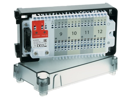 Salus moduł rozszerzający dla listwy KL08NSB (4 strefy), 230V KL04NSB