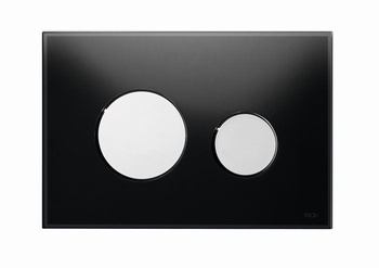 Tece przycisk TECEloop szkło czarne, przyciski chrom połysk 9240656