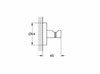 Grohe haczyk na płaszcz kąpielowy Essentials, chrom 40364001