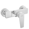 Invena bateria natryskowa Dokos biały/chrom BN-19-002-V